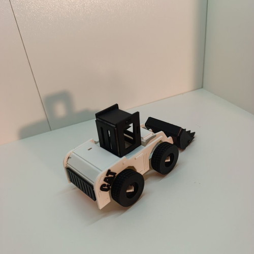 Card Kit Wheel Loader CAT 3D Puzzle new