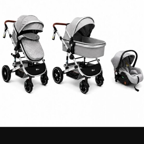 Terra babi stroller 3-in-1, black