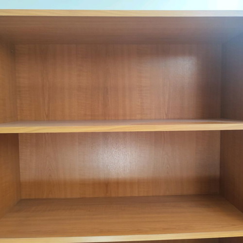 Sato bookcase like new with large space for books or clothes