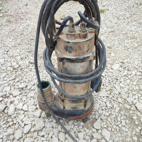 Water Pump inox large used, max output 36 cubic meters per hour