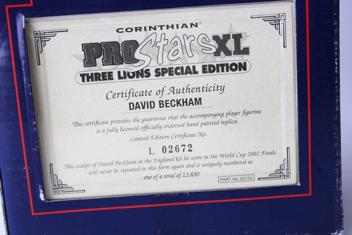 Corinthian Pro Stars XL David Beckham… - € 60,00 - Vendora.cy
