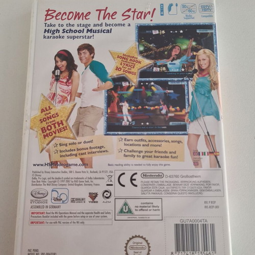 Wii High School Musical Sing It used