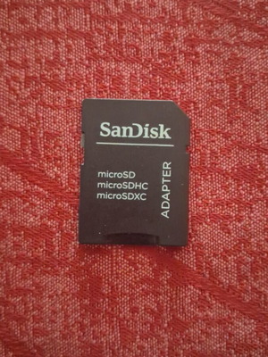 SanDisk ανταπτορας σαν καινούργιος για κάρτες μνήμης