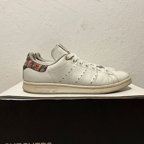 Adidas Women's Stan Smith Her Studio London Plaid shoes size 40 used