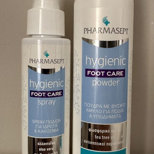 Pharmasept Foot Care spray and powder set