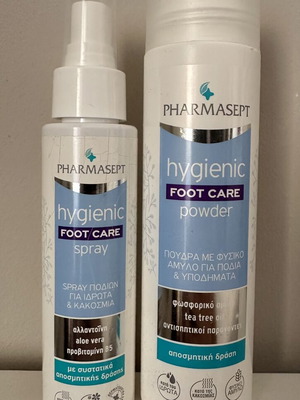 Pharmasept Foot Care spray and powder set