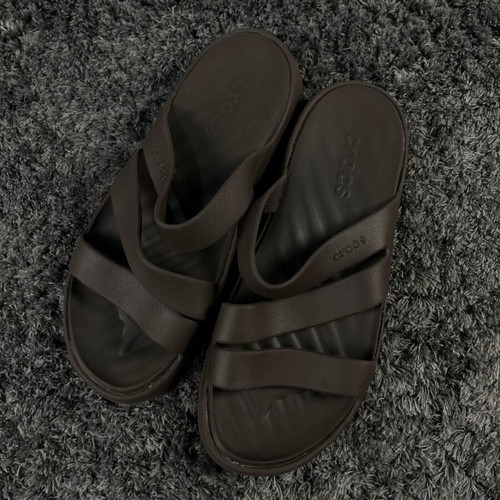 Crocs Getaway Strappy Sandals women's sandals like new, brown, size 39