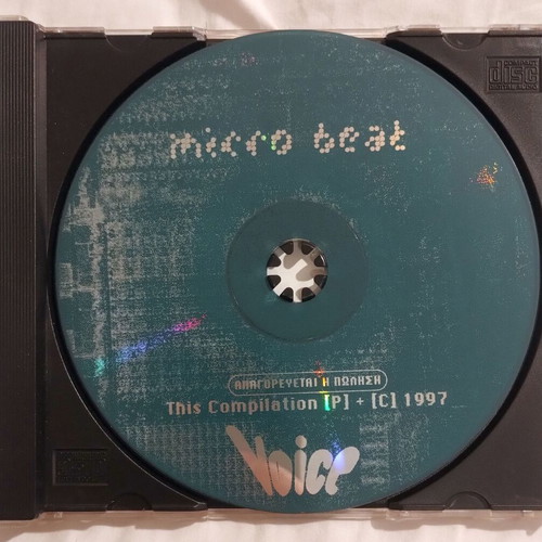 Micro Beat compilation CD used, electronic music