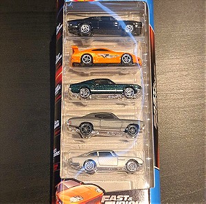 Fast and furious package hot wheels