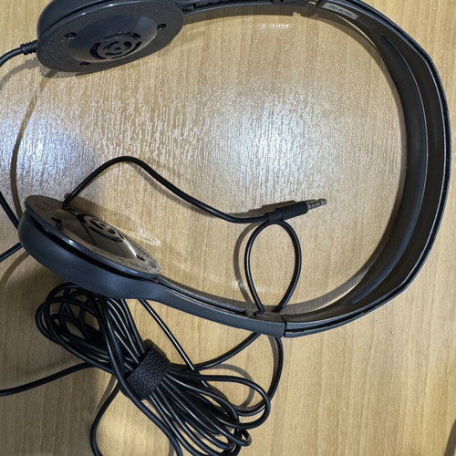 Logitech H111 headset used, wired with 3.5mm jack