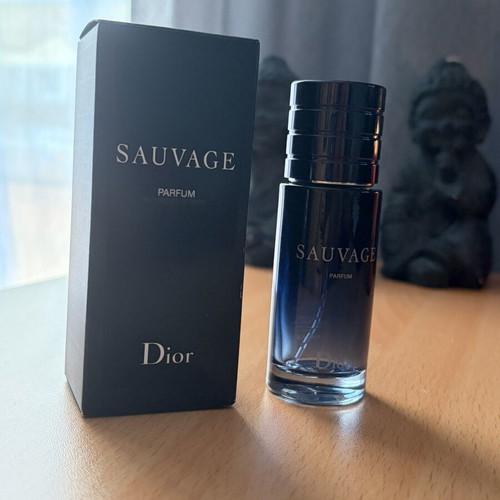 Christian Dior Sauvage Parfum 30 ml empty bottle like new