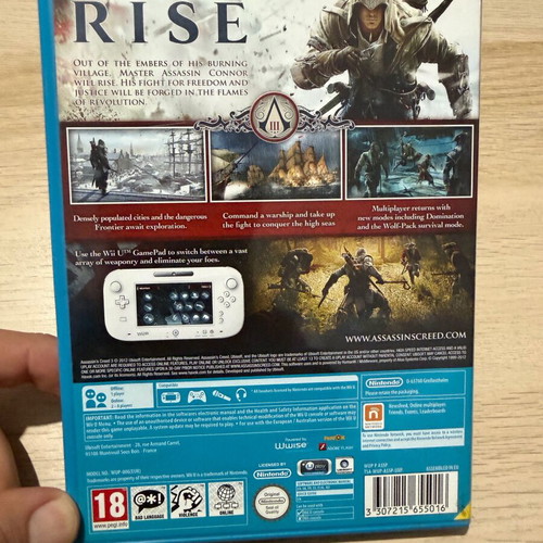 Assassins Creed 3 Nintendo Wii U like new