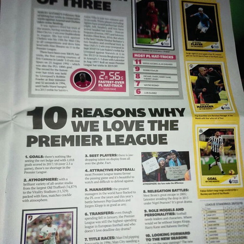 Panini Premier League 2019-2020 tabloid album like new