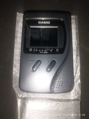 Casio TV-600 portable television like new
