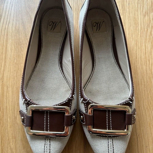 Zara ballerinas No38 like new, beige and brown