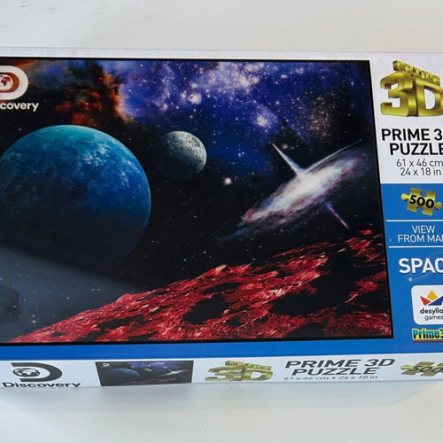 Discovery Prime 3D Puzzle 500 Pieces View From Mars New