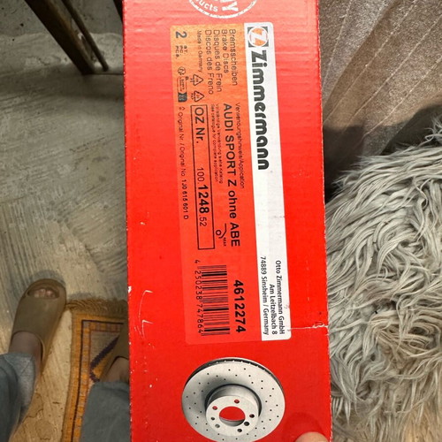 Zimmermann brake discs new