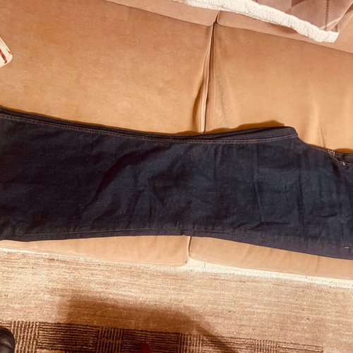 H&M Stretch Denim Pants Women Like New, Size 52 Blue