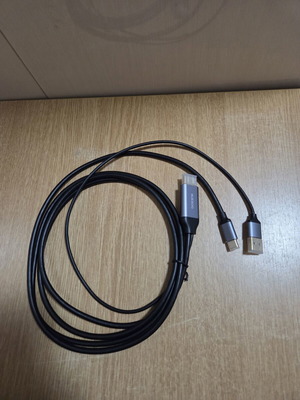WJESOG USB-C to HDMI Cable with Aluminum Connectors new