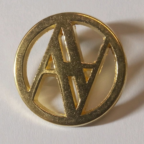 Metal buttons new, gold color, 3,000 pcs, 22 mm diameter