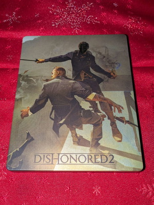 Dishonored 2 official steelbook used, without game