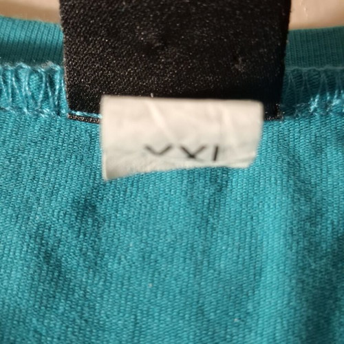 Knox turquoise t-shirt like new, size XXL