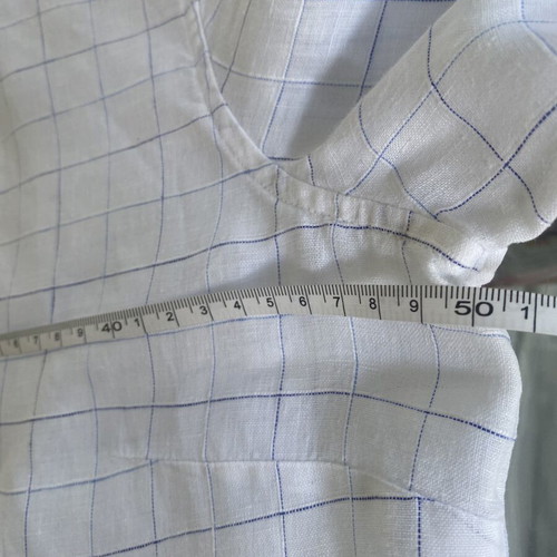 Massimo Dutti linen shirt like new, size 42, white