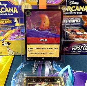 Voyage Lorcana Disney foil card holographic