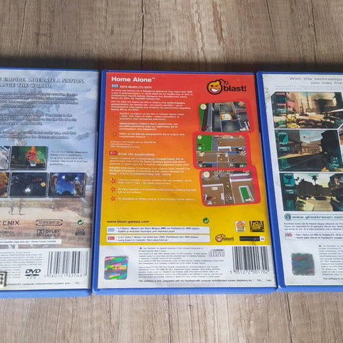 PlayStation 2 games used: Final Fantasy XII, Home Alone, Ghost Recon