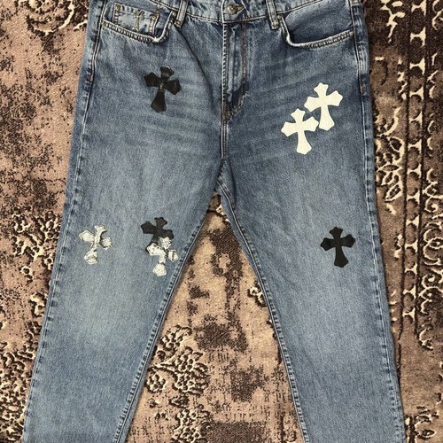 Levi's x Chrome Hearts jeans W52 L30, blue and black