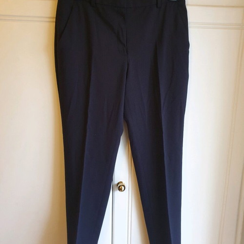 Mango pants size 36 blue with cuffs like new