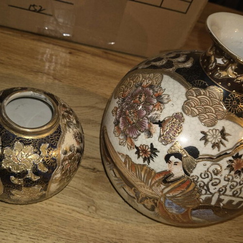 Chinese vases like new, pack of 2 pieces