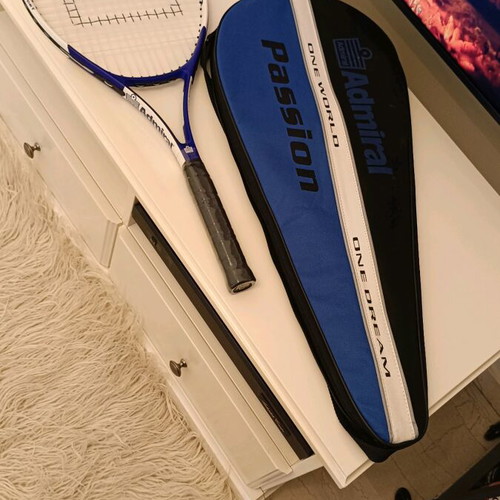 Admiral Lony tennis racket new with case, aluminum