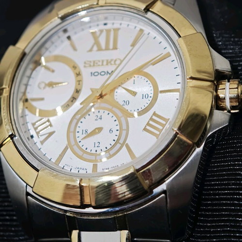 Ρολόι Seiko Lord two tone stainless καινούργιο