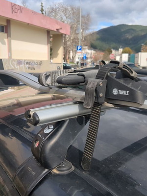Turtle Pro S βάση οροφής αυτοκινήτου για 1 ποδήλατο