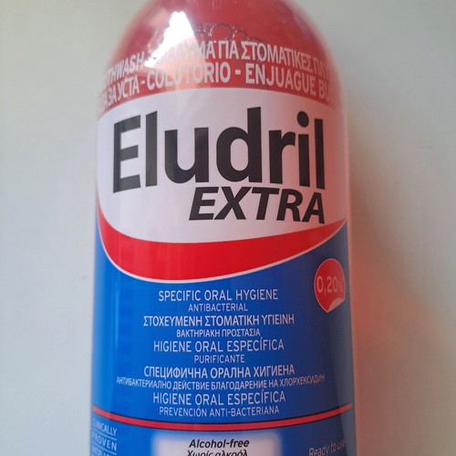 Eludril Extra Professional Mouthwash 1L new