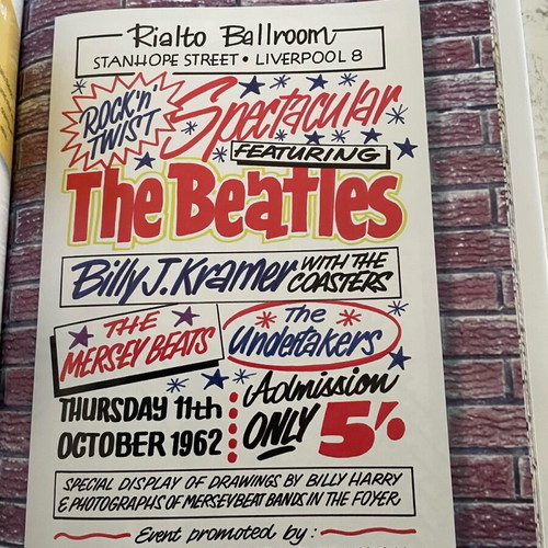 The Beatles in Posters book, like new