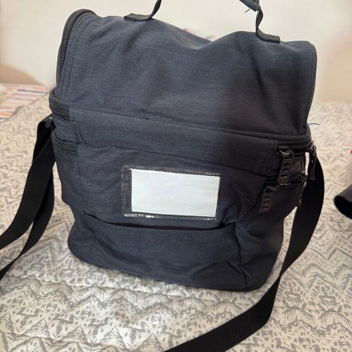 Polo lunch bag double cooler with many compartments and waterproof lining like new