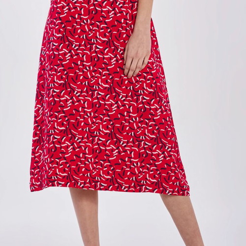 Gant blouse and skirt set, size S/M, multicolour