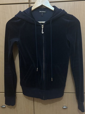 Juicy Couture velour jacket XS with strass zipper and Juicy Couture T-shirt Small used