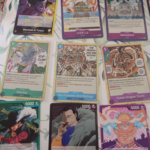 One Piece Panini cards