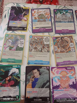One Piece Panini cards