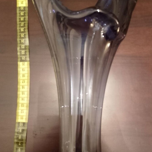 Vintage Art Glass Vase Murano Style like new