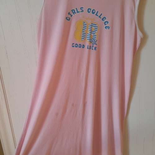 Makó dress-nightgown used, pink, size XXL