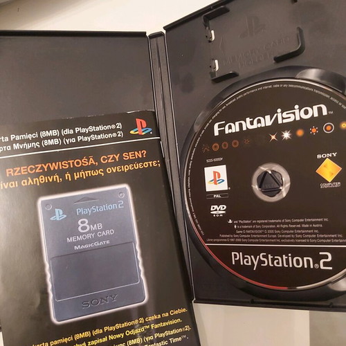 Fantavision PlayStation 2 game like new, puzzle