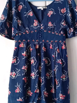 Μεταξωτό boho φόρεμα Uttam Boutique L με κέντημα και χάντρες καινούργιο