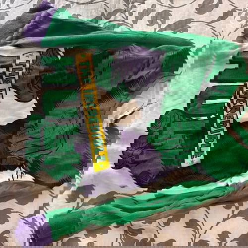 Μπλούζα Hulk Marvel μεταχειρισμένη, πράσινη, για αγόρια 3-5 ετών