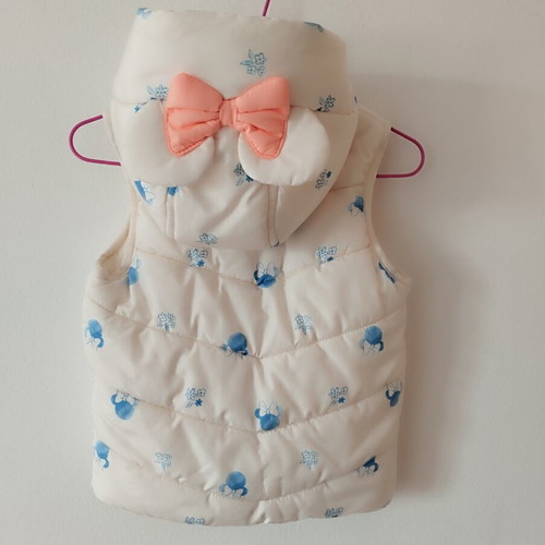 Orchestra Baby Sleeveless Vest Like New, White, 9-12 Months