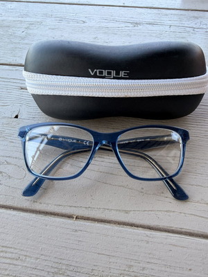 Vogue eyeglass frame like new, blue