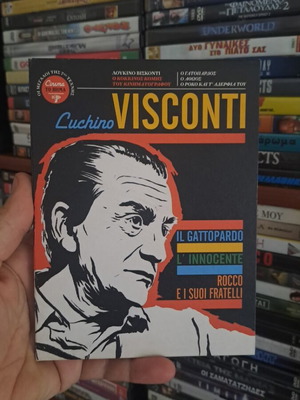 Visconti DVD σαν καινούριο, Ο γατόπαρδος, Ο αθώος, Ο Ροκο και τα αδέρφια του